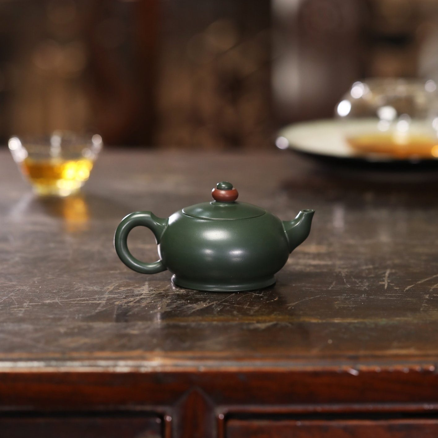 Full Handmade Yixing Zisha Teapot [Shi Lai Yun Zhuan Pot] (Lu Ni - 180ml/300ml) - YIQIN TEA HOUSE | yiqinteahouse.com | 200-300ml, <200ml, full handmade zisha teapot, plain smooth, teapot, teaware