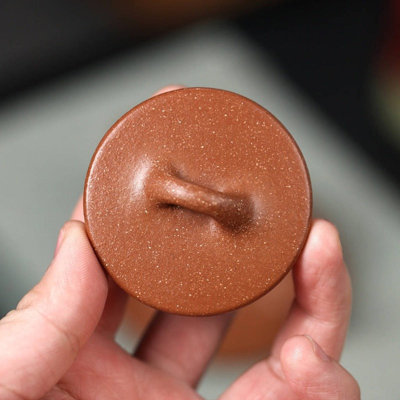 Théière Yixing Zisha entièrement faite à la main [Pot Ziye Shi Piao] (Jiang Po Ni - 220 ml)