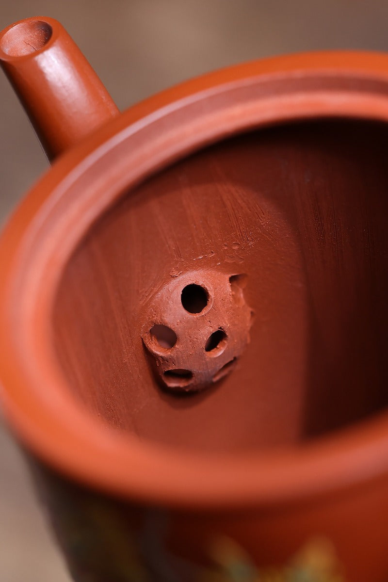 Teko Zisha Yixing [Bamboo] (Zhao Zhuang Zhu Ni - 300ml)