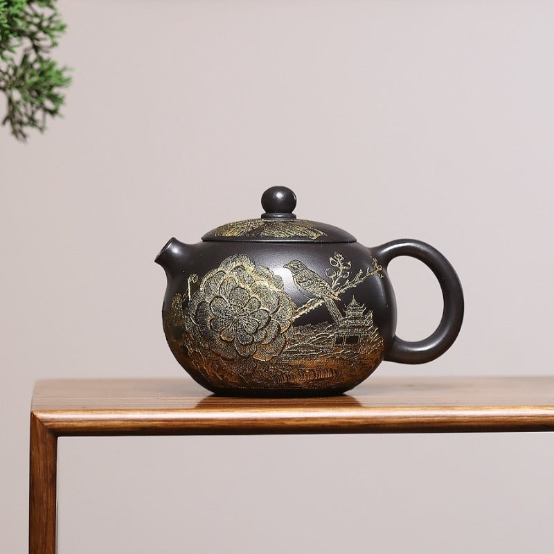 Yixing-Zisha-Teekanne [Xishi] (Shi Huang - 270 ml)