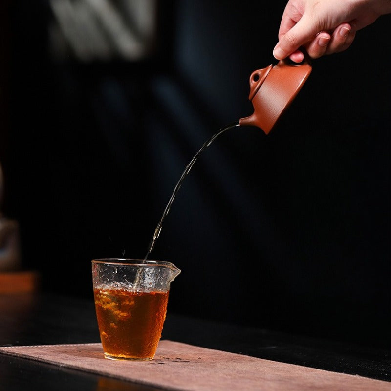 Yixing Zisha Teapot [Mini Ziye Shi Piao] (Di Cao Qing - 70ml)