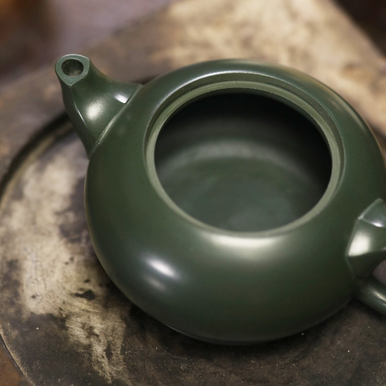 Full Handmade Yixing Zisha Teapot [Shi Lai Yun Zhuan Pot] (Lu Ni - 180ml/300ml) - YIQIN TEA HOUSE | yiqinteahouse.com | 200-300ml, <200ml, full handmade zisha teapot, plain smooth, teapot, teaware