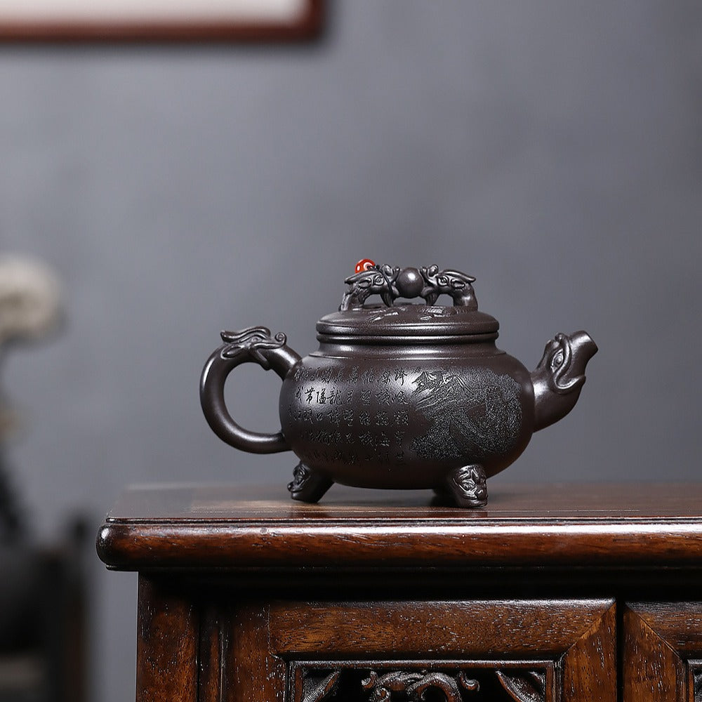 Théière Yixing Zisha [Dragon Ball] (Shi Huang - 300 ml)