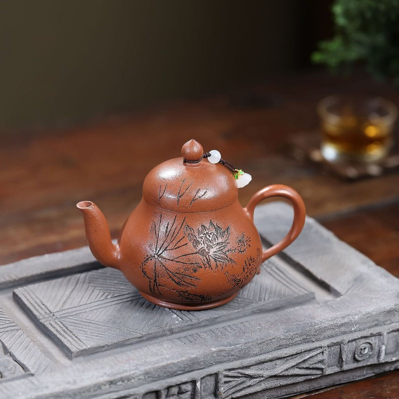 Yixing Zisha Teekanne [Harmony Si Ting] (Jiang Po Ni - 240ml)