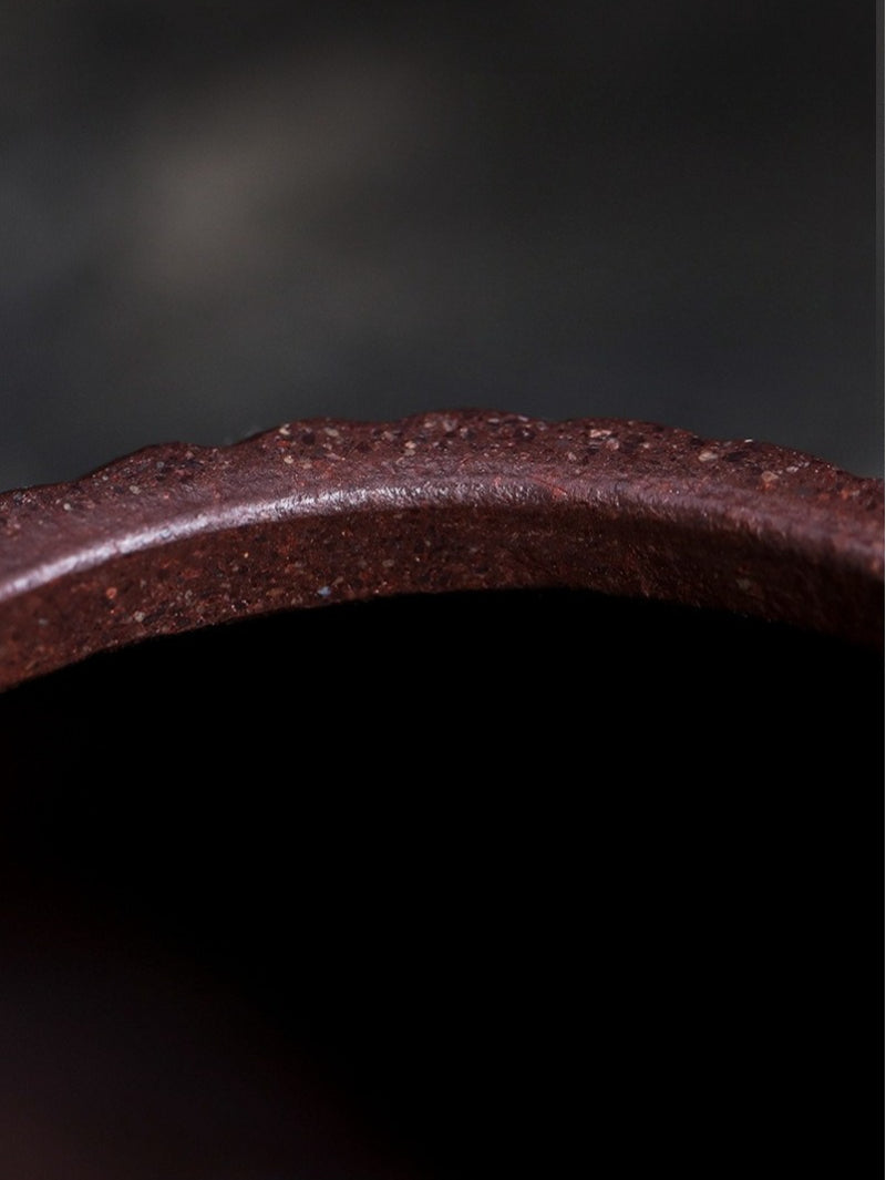 Théière Yixing Zisha entièrement faite à la main [Gao Feng Liang Jie] (30 Mu Zi Ni - 530 ml)