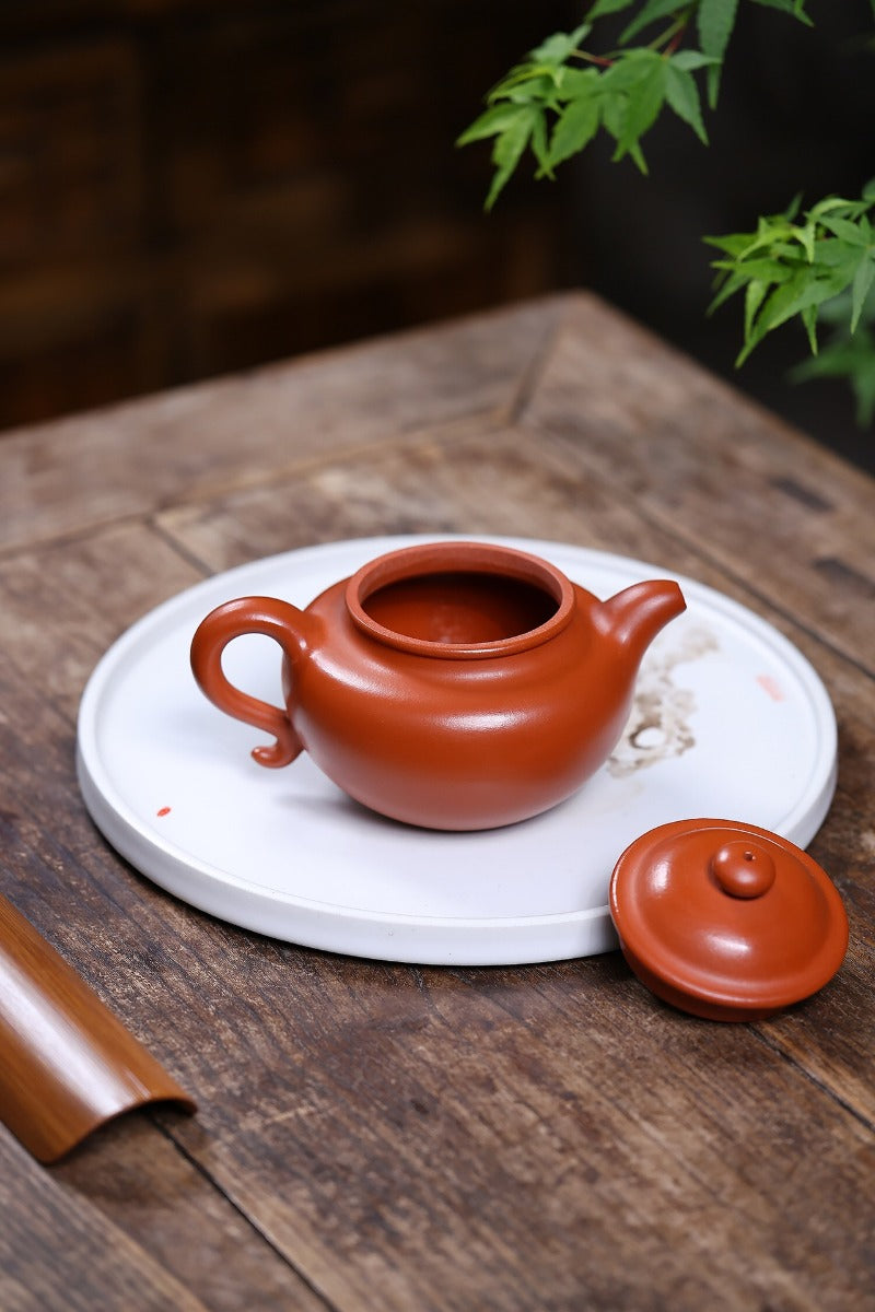 Yixing Zisha Teekanne [Lotus Seed] (Zhao Zhuang Zhu Ni - 280ml)