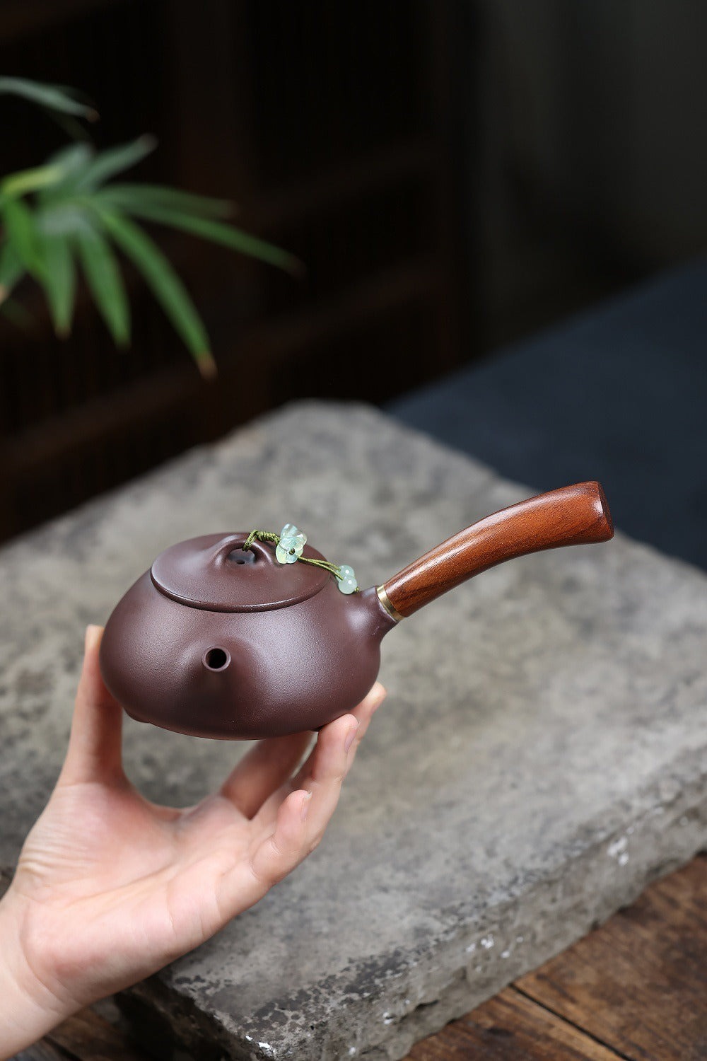 Yixing Zisha Teapot [Tang Yu Shi Piao] (Zi Ni/Qinghua Duan - 230ml)