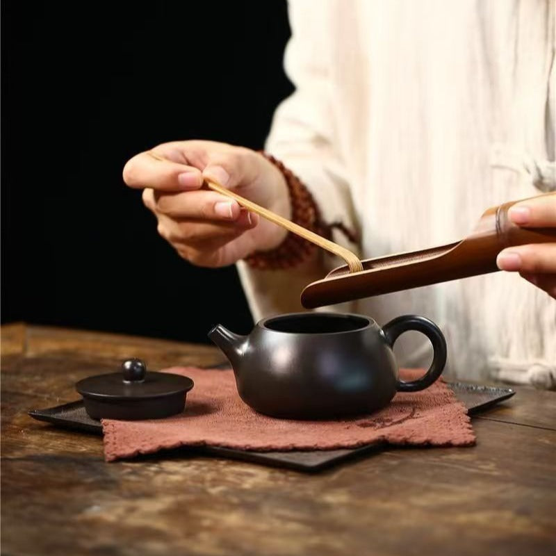 Théière Yixing Zisha [Kuan Kou Shi Piao] (Shi Huang - 200 ml)