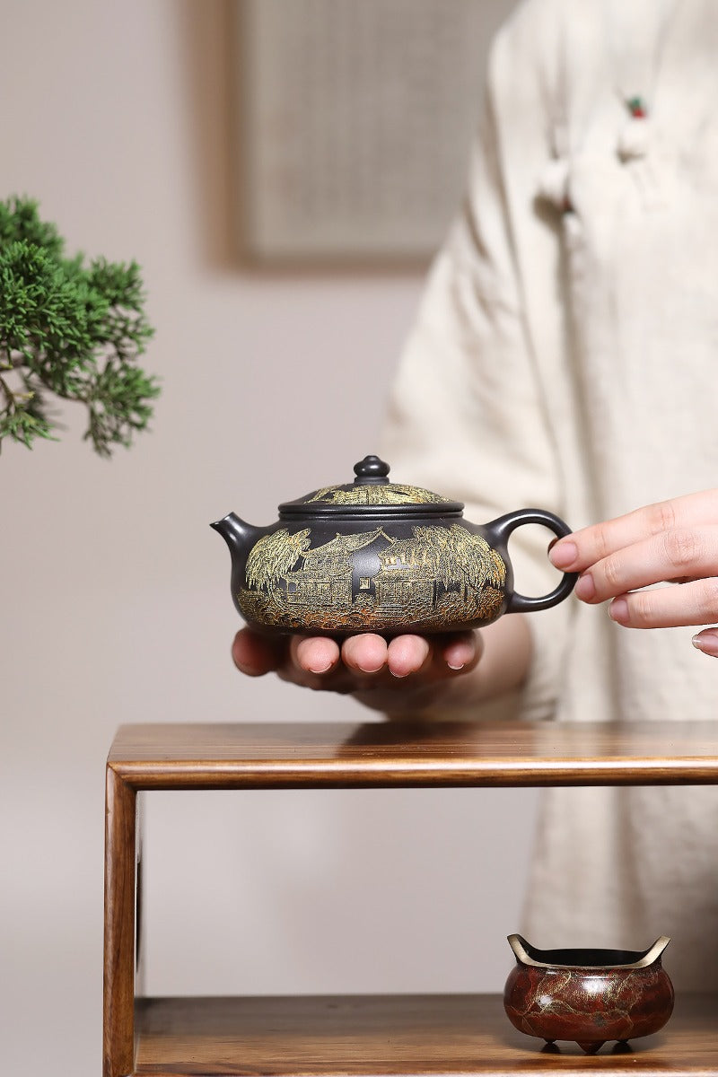 Tetera Yixing Zisha [Han Jiang] (Shi Huang - 220ml)