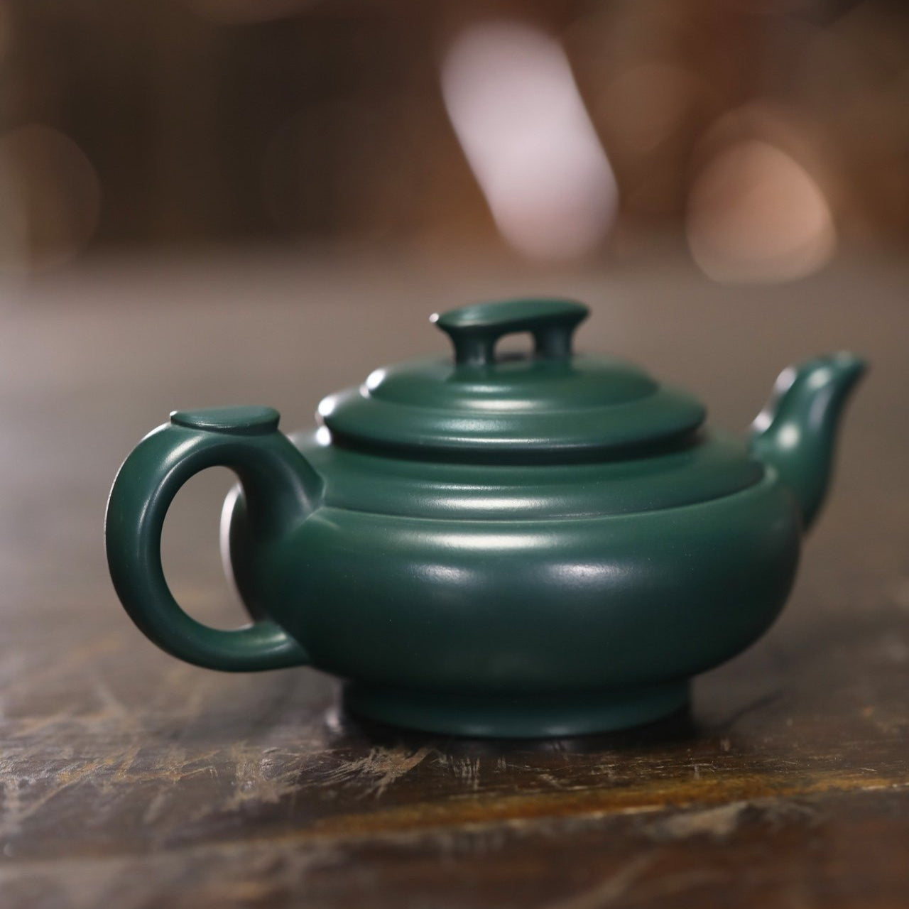 Full Handmade Yixing Zisha Teapot [Shang Xin Qiao Pot] (Mingguo Lu Ni- 210ml)