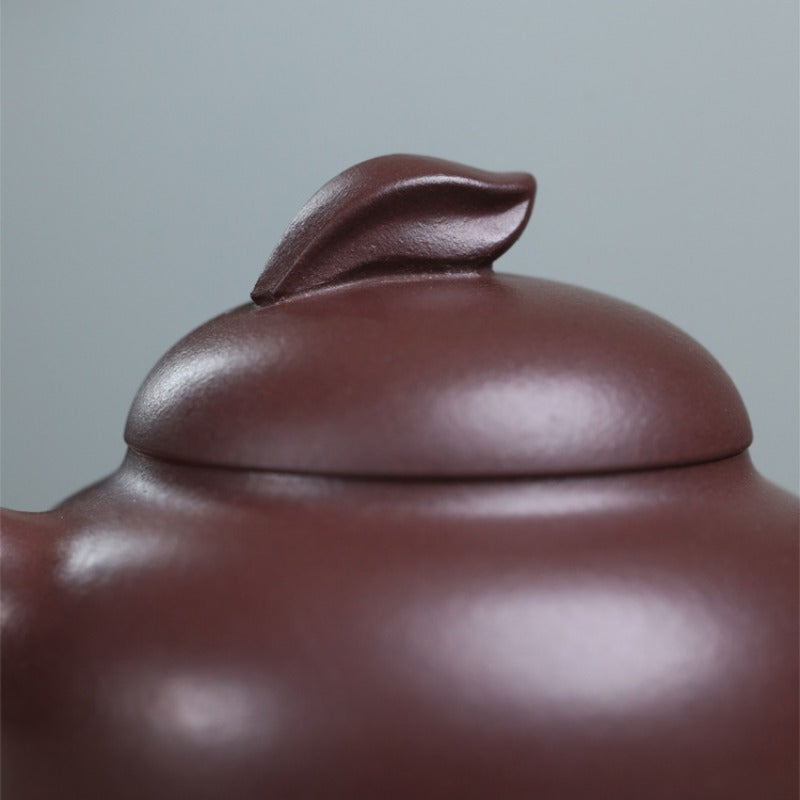 Full Handmade Yixing Zisha Teapot [Listening] (Zi Ni - 200ml)