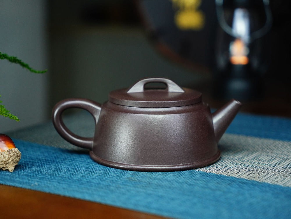 Full Handmade Yixing Zisha Teapot [Yu Zhao Pot] (Lao Zi Ni - 170ml)