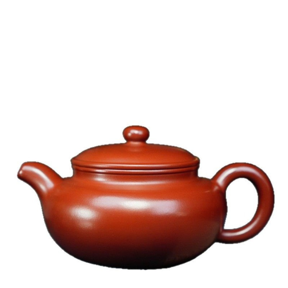 Full Handmade Yixing Zisha Teapot [Fanggu Pot] (Dahongpao - 320ml)