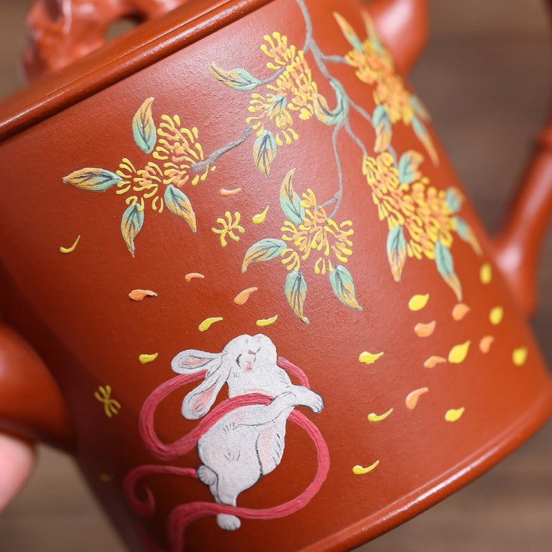 Teko Zisha Yixing [Bamboo] (Zhao Zhuang Zhu Ni - 300ml)