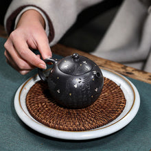 Load image into Gallery viewer, Full Handmade Yixing Zisha Teapot [Xixin Xishi 洗心西施] (Hei Luolan - 220ml)
