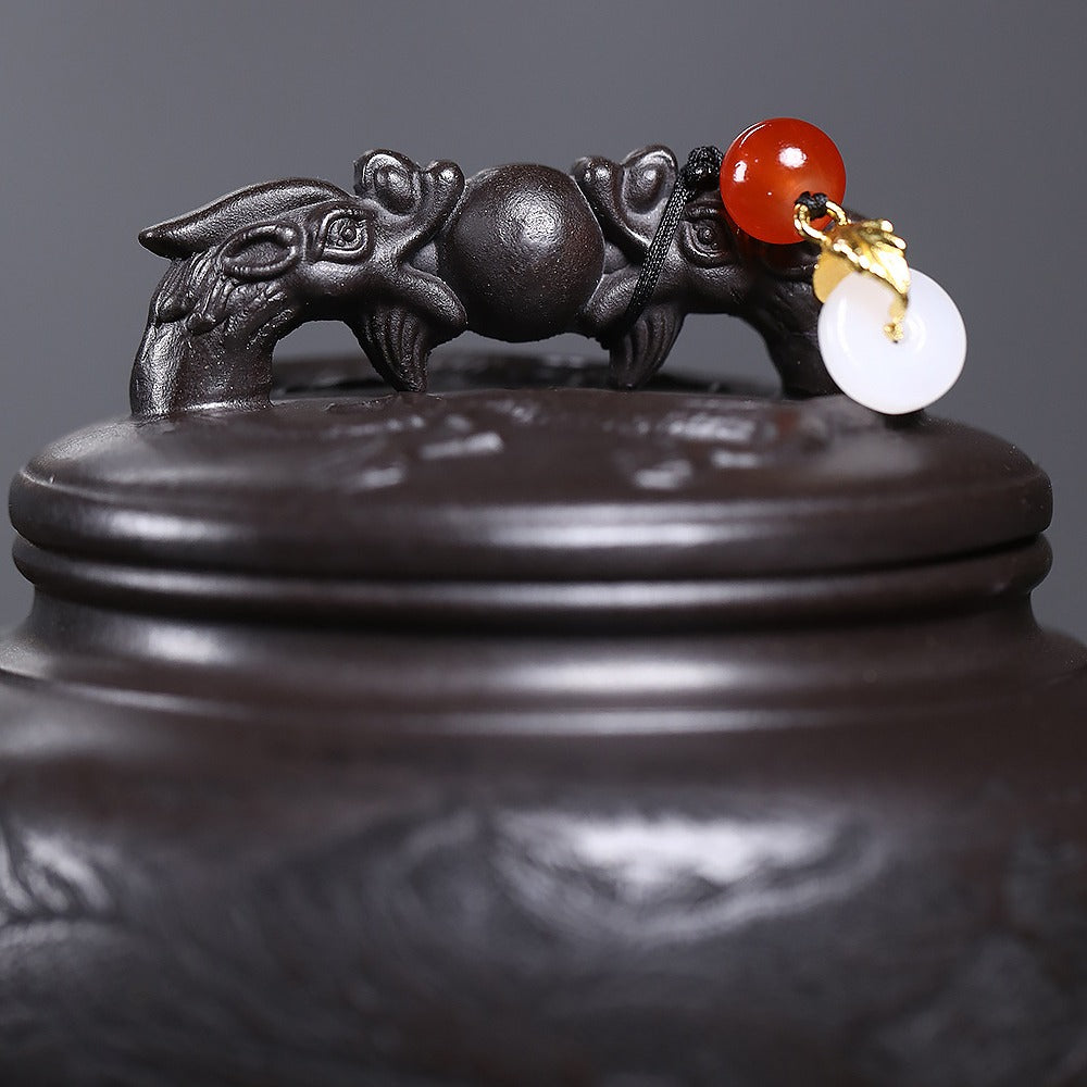 Théière Yixing Zisha [Dragon Ball] (Shi Huang - 300 ml)