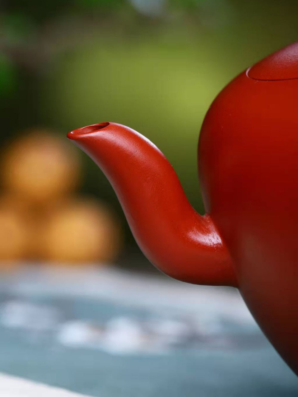 全手工宜兴紫砂茶壶 [美人肩壶] (大红袍 - 260ml)