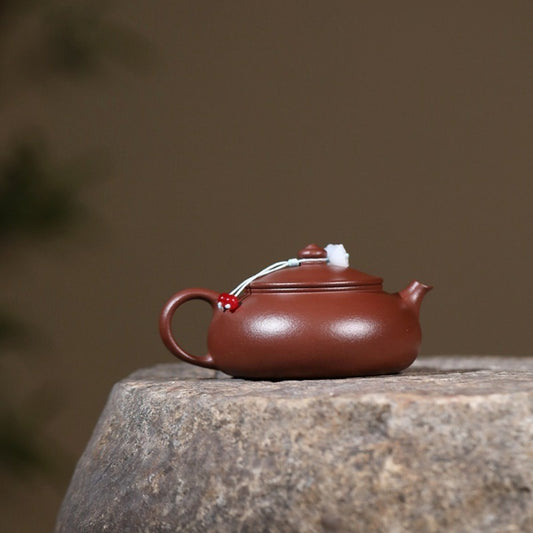Yixing-Zisha-Teekanne [Han Jiang] (Di Cao Qing - 150 ml)