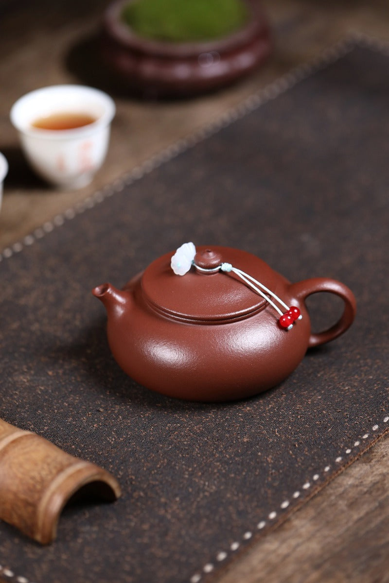 Yixing-Zisha-Teekanne [Han Jiang] (Di Cao Qing - 150 ml)
