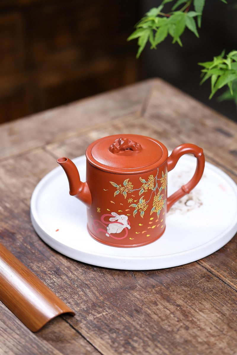 Teko Zisha Yixing [Bamboo] (Zhao Zhuang Zhu Ni - 300ml)