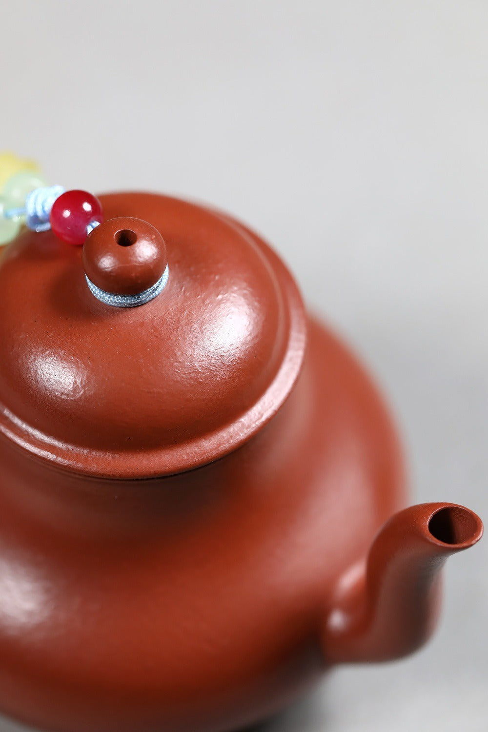 Yixing Zisha Teapot [Mini Si Ting] (Wrinkled Skin Zhu Ni - 100ml)