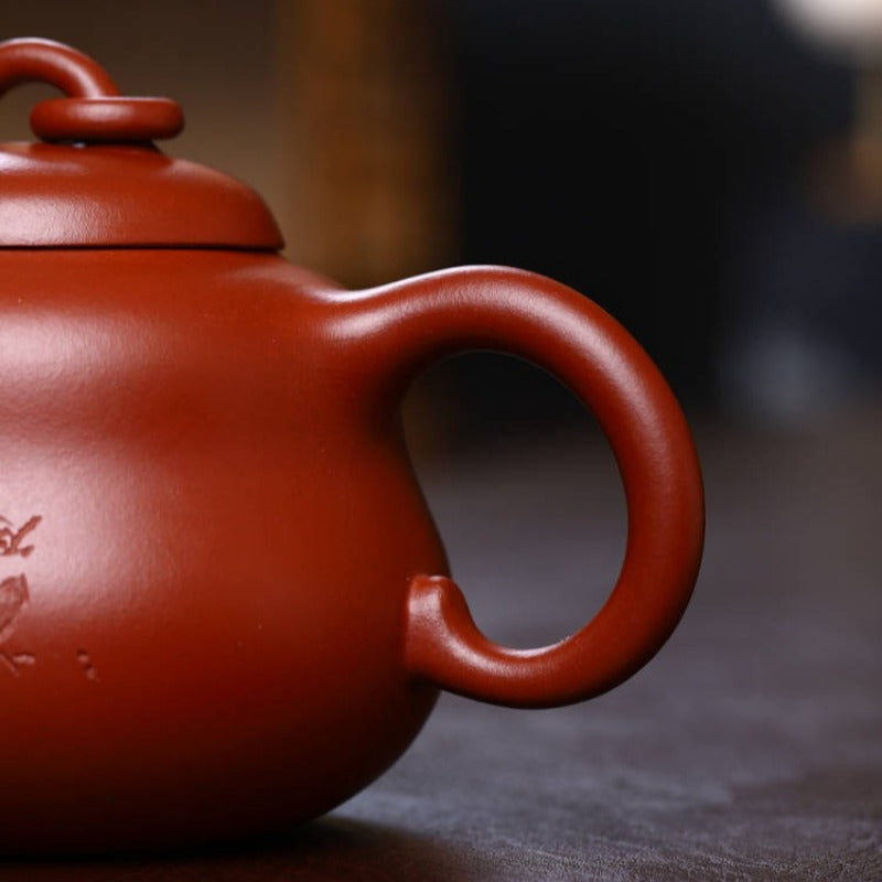 全手工宜兴紫砂茶壶 [葫芦壶] (清水泥 - 300ml)