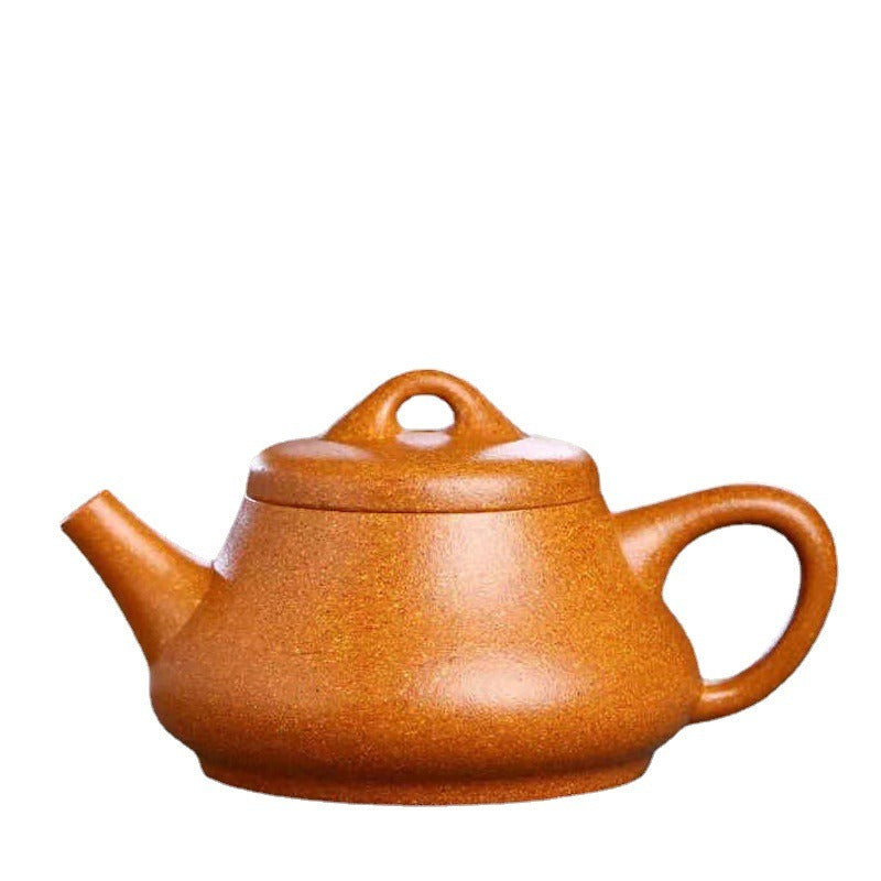 Théière Yixing Zisha entièrement faite à la main [Pot Xin Piao] (Wucai Lao Duan Ni - 200 ml)