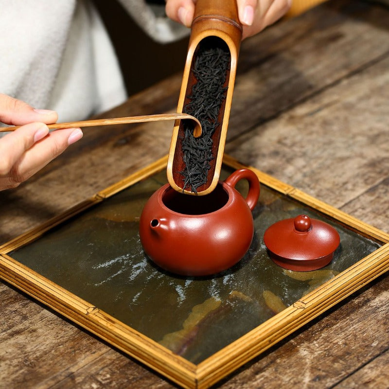 Yixing Zisha Teapot [Small Xishi Pot 小品西施壶] (Dahongpao - 120ml)