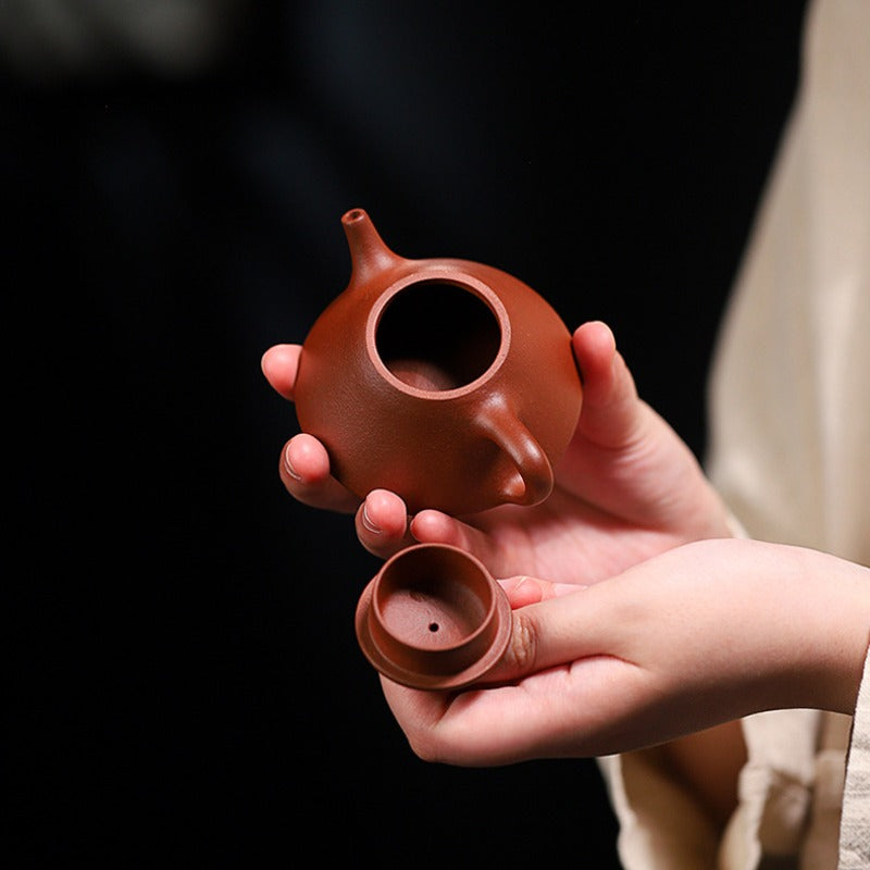 Yixing Zisha Teapot [Mini Ziye Shi Piao] (Di Cao Qing - 70ml)