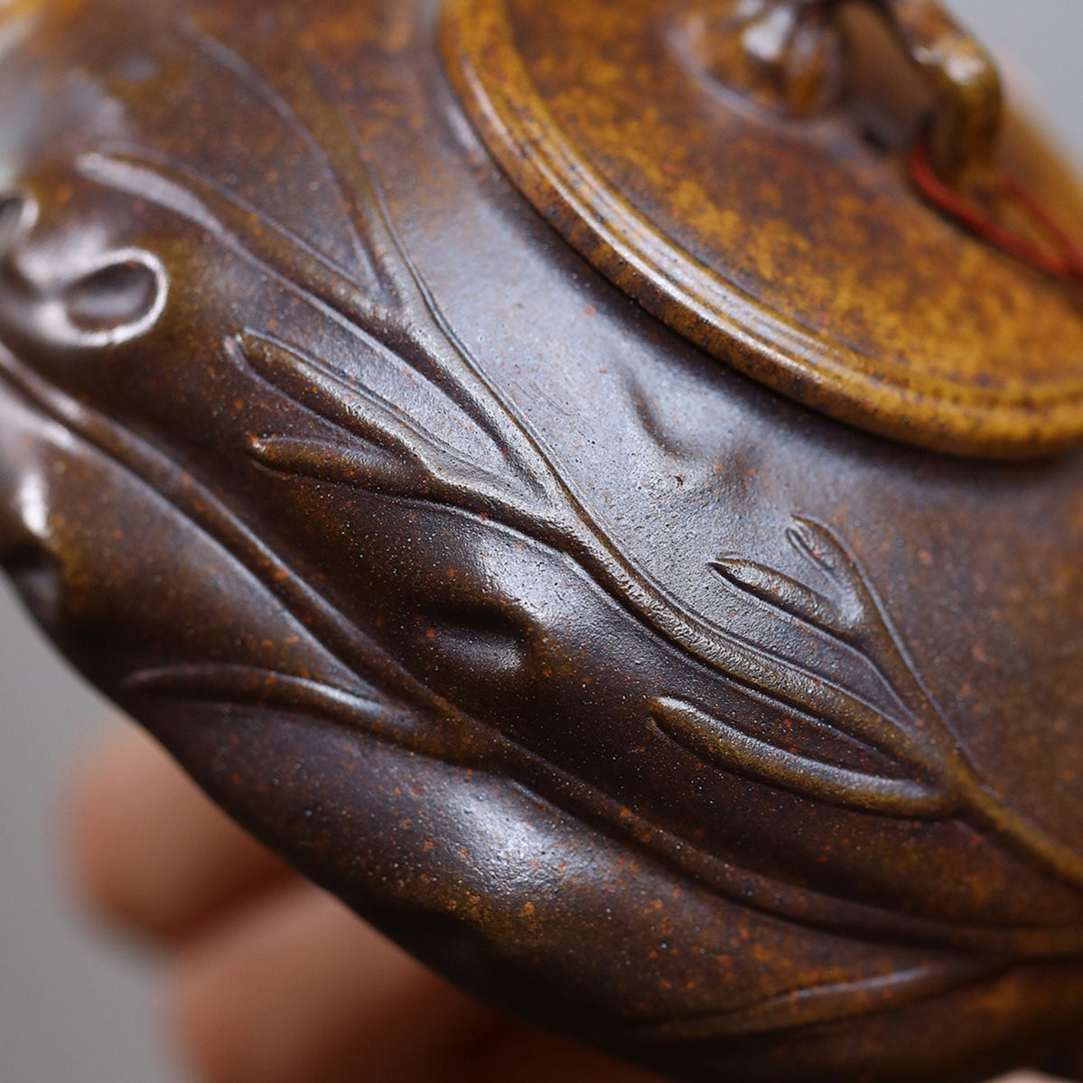 Théière Yixing Zisha [Yiye Zhiqiu] (Argile Jinsha cuite au bois de Longgu - 170 ml)