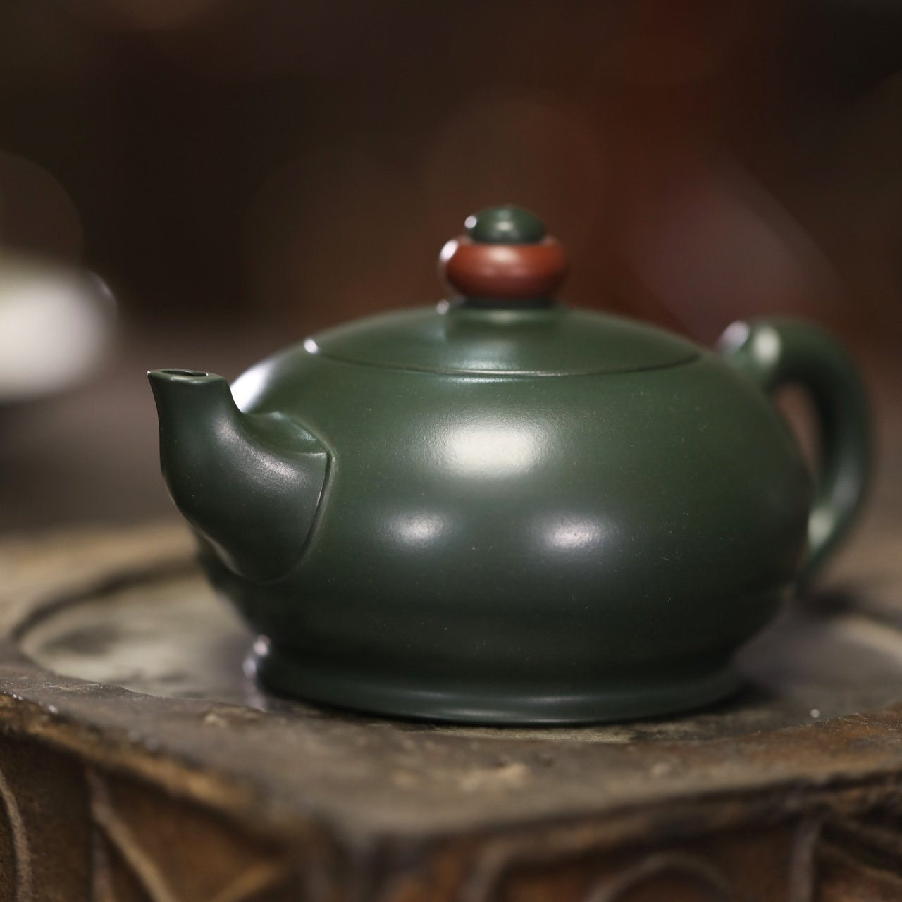 Full Handmade Yixing Zisha Teapot [Shi Lai Yun Zhuan Pot] (Lu Ni - 180ml/300ml) - YIQIN TEA HOUSE | yiqinteahouse.com | 200-300ml, <200ml, full handmade zisha teapot, plain smooth, teapot, teaware