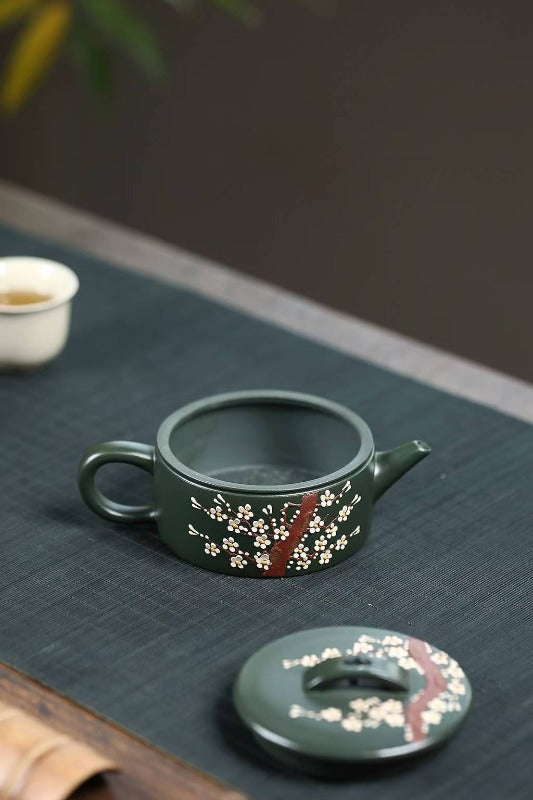 Yixing Zisha Teapot [Meixiang Hanwa] (Lu Ni - 160ml)