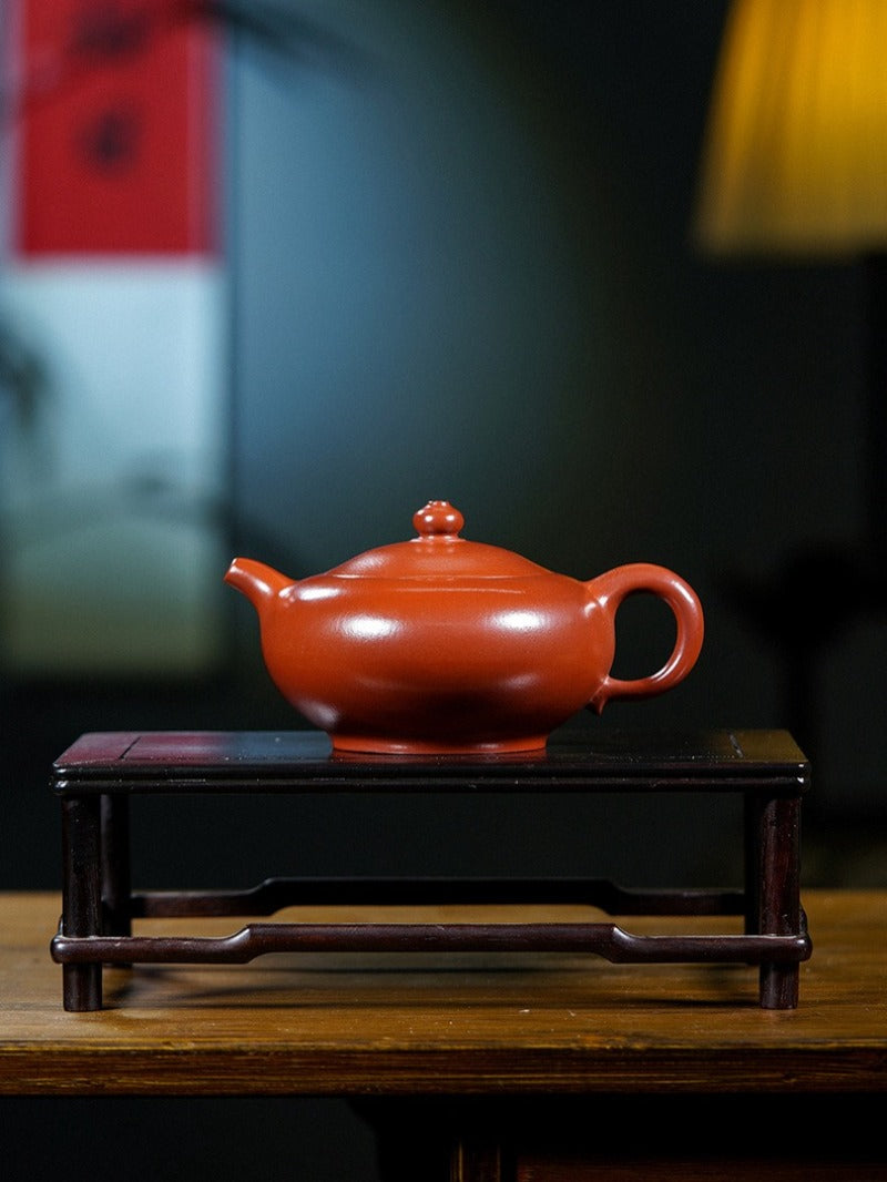 Full Handmade Yixing Zisha Teapot [Wan Yu] (Dahongpao - 320ml)
