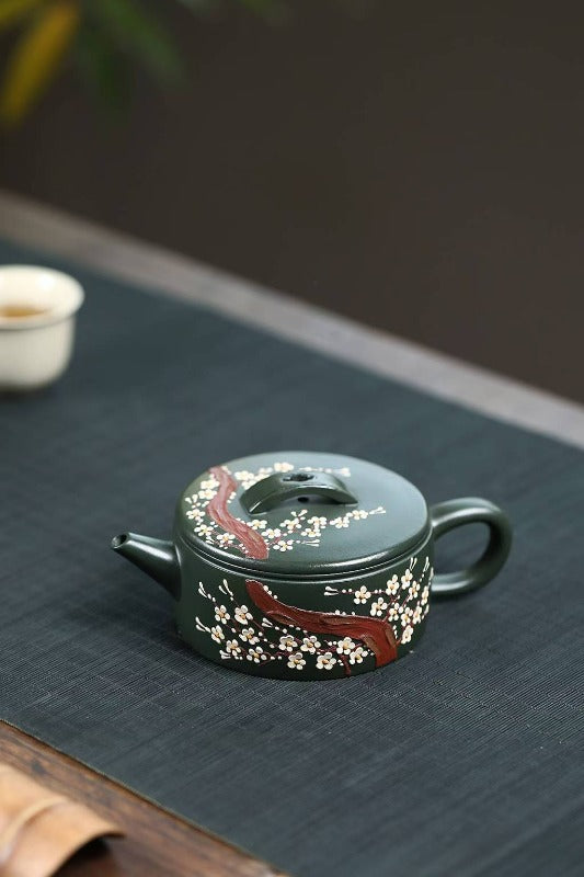 Yixing Zisha Teapot [Meixiang Hanwa] (Lu Ni - 160ml)