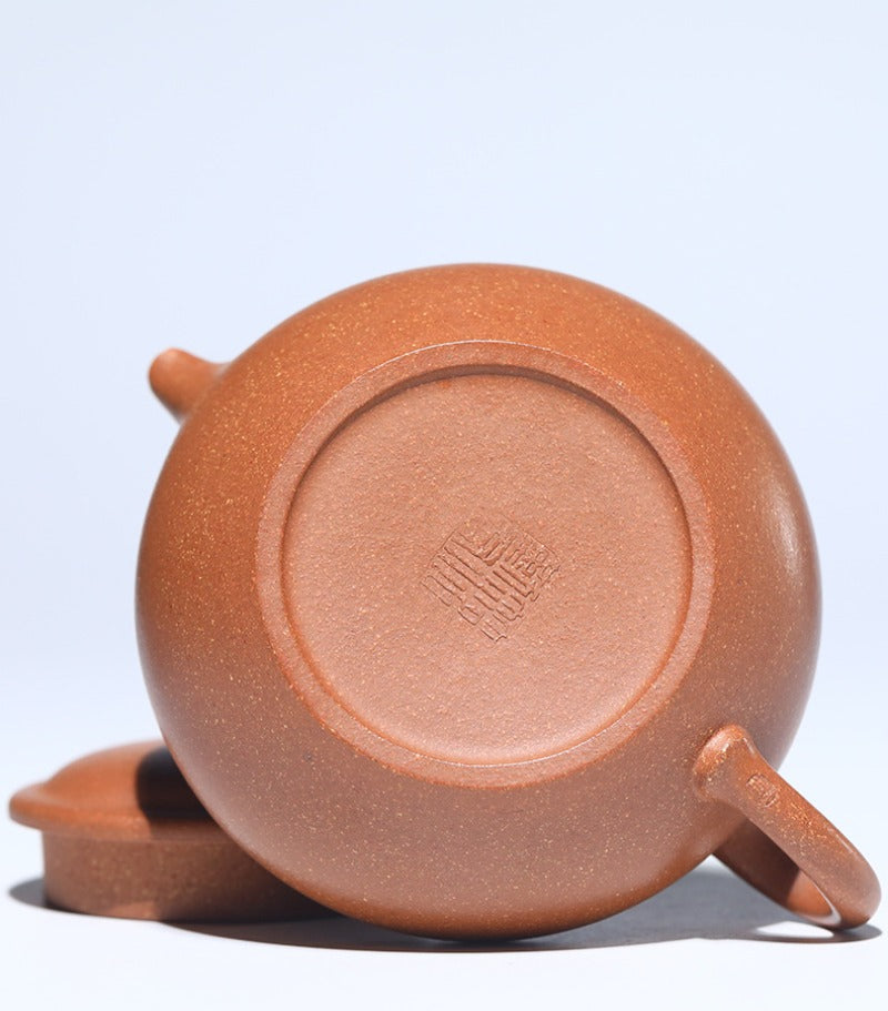 Théière exquise Yixing Zisha [Bian Gu] (Jiang Po Ni - 220ml)