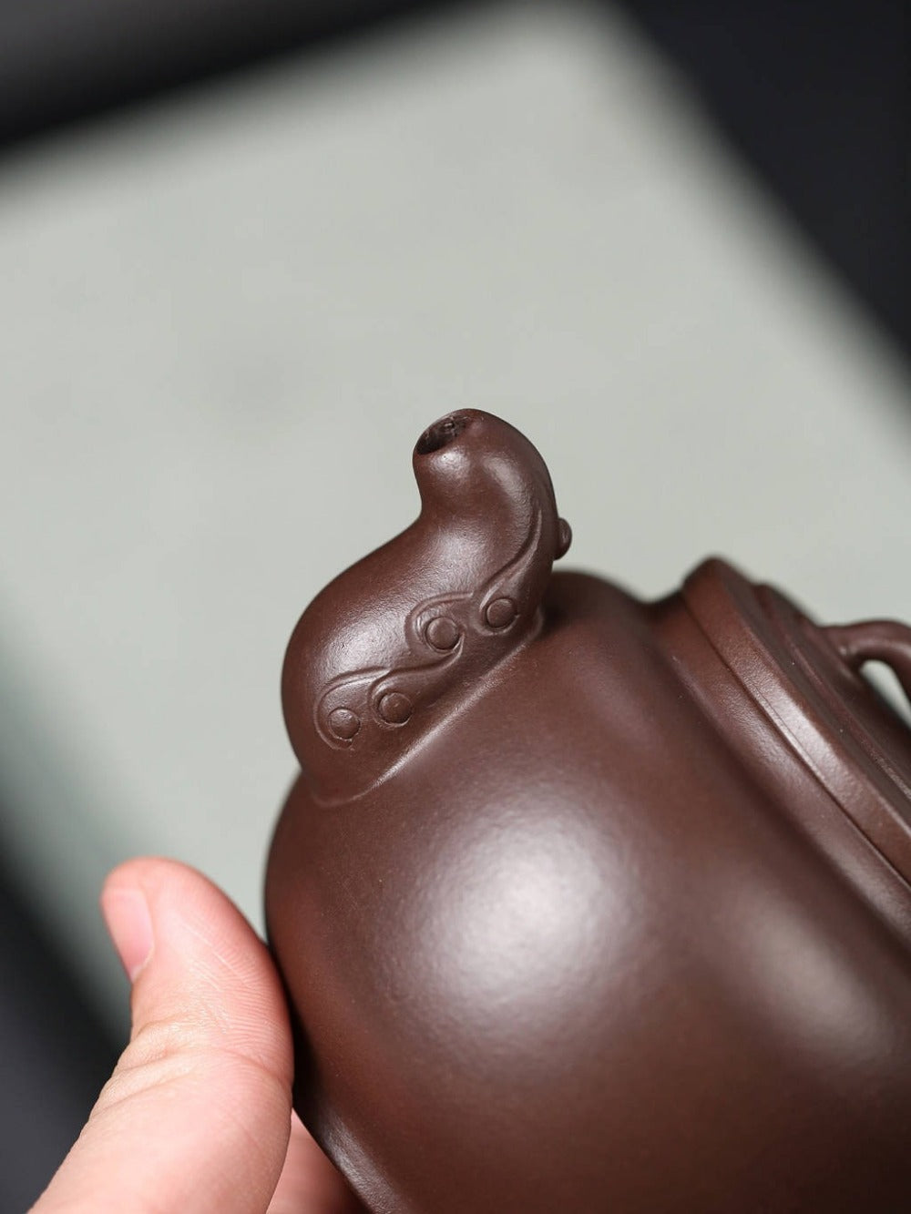 Tetera Yixing Zisha hecha a mano [Hong Fu Pot] (Zi Ni - 270 ml)