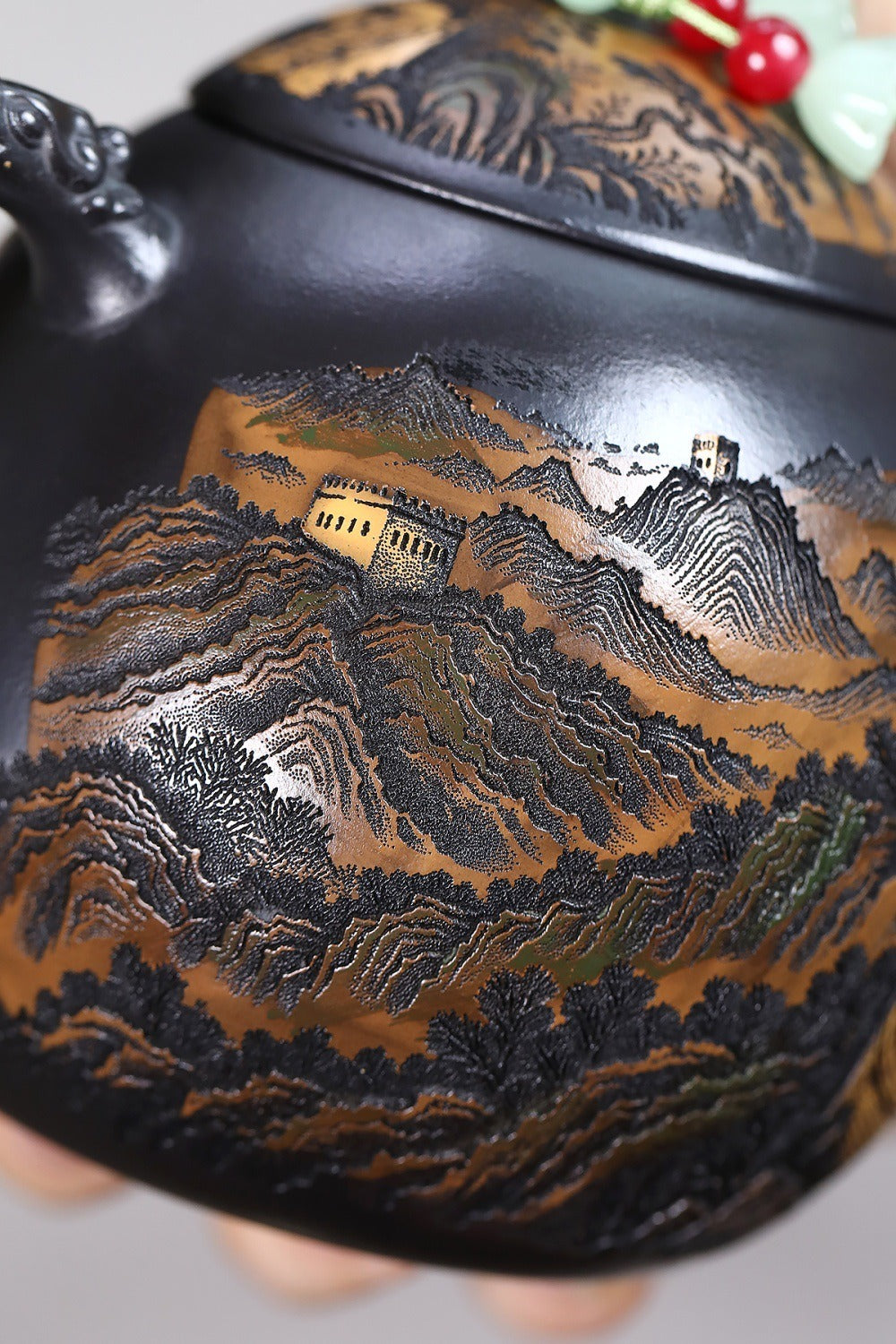 Yixing Zisha Teapot [The Great Wall] (Shi Huang - 320ml)