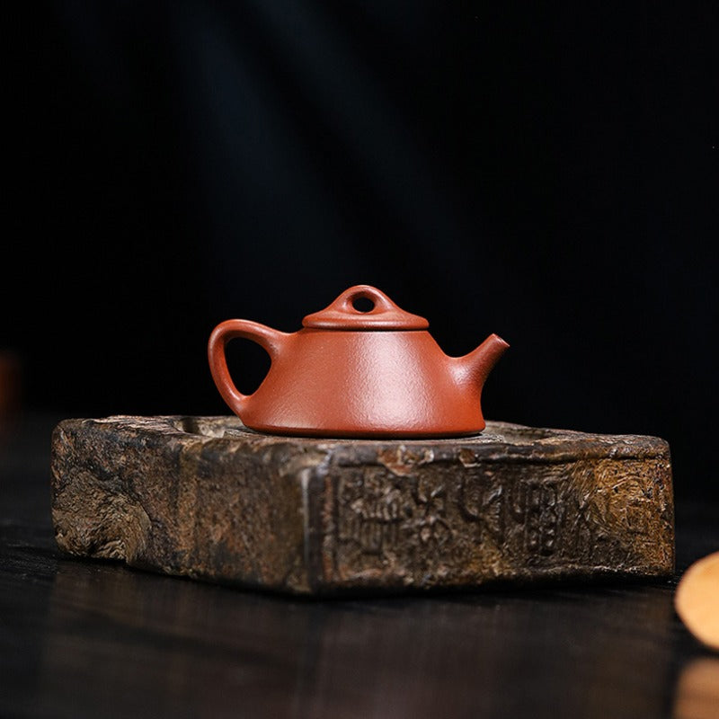 Yixing Zisha Teapot [Mini Ziye Shi Piao] (Di Cao Qing - 70ml)