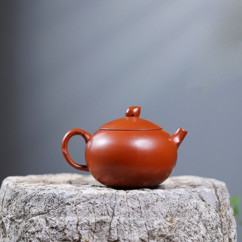 Teko Zisha Yixing [Peach Xishi] (Zhao Zhuang Zhu Ni - 240ml)