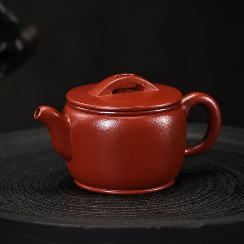 Teiera Yixing Zisha completamente fatta a mano [Hanwa Pot] (Dahongpao - 170 ml)