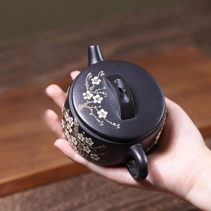 Yixing Zisha Teapot [Meixiang Hanwa] (Shi Huang - 150ml)
