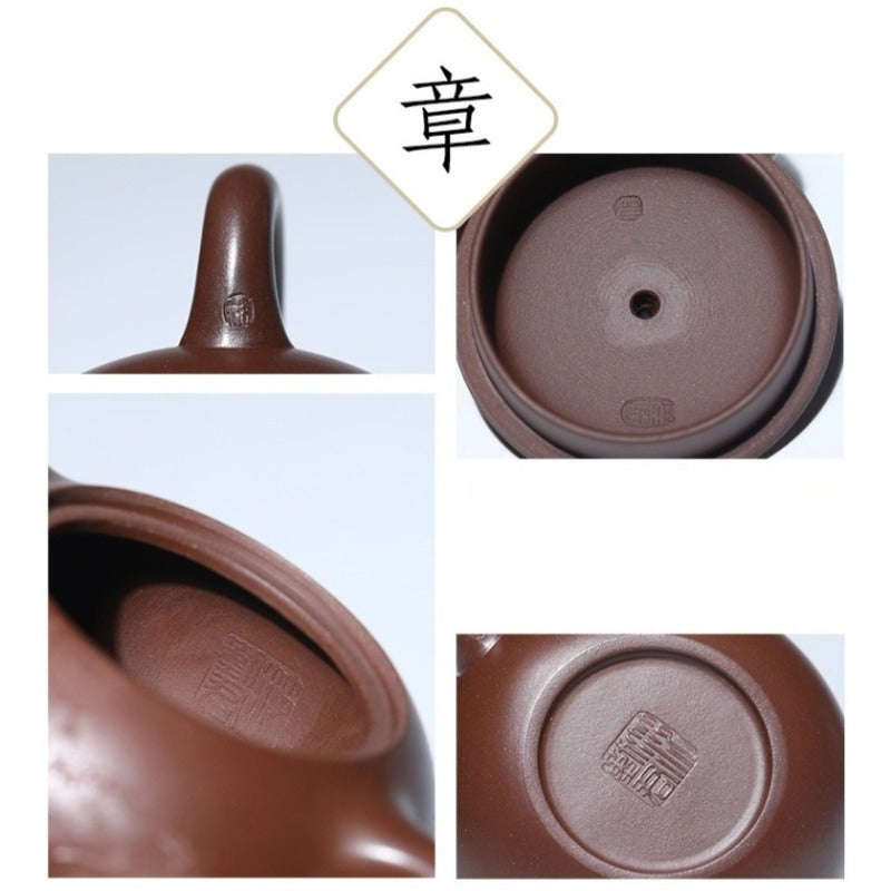 Yixing Zisha Teapot [Bao Chun Xishi] (Ge Zi Ni - 200ml)