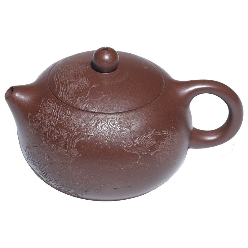 Yixing Zisha Teapot [Bao Chun Xishi] (Ge Zi Ni - 200ml)