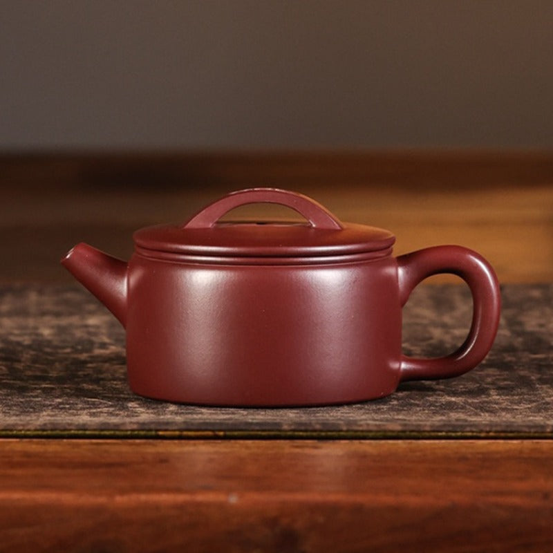 Théière Yixing Zisha entièrement faite à la main [Mini pot Hanwa] (Long Xue Sha - 140ml)