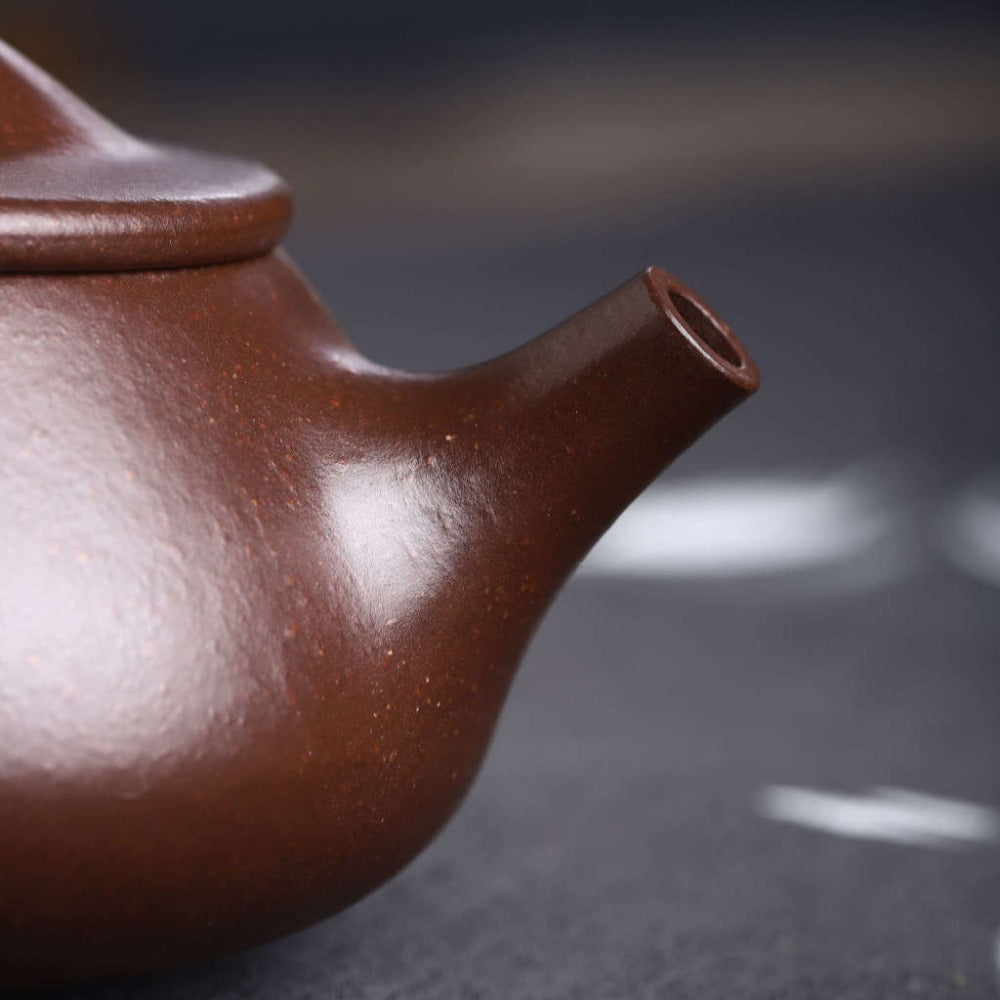 Full Handmade Yixing Zisha Teapot [Jingzhou Shi Piao Pot] 200ml