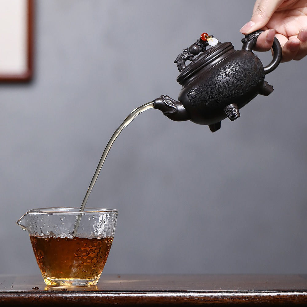 Théière Yixing Zisha [Dragon Ball] (Shi Huang - 300 ml)