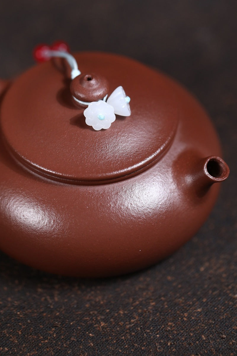 Yixing-Zisha-Teekanne [Han Jiang] (Di Cao Qing - 150 ml)