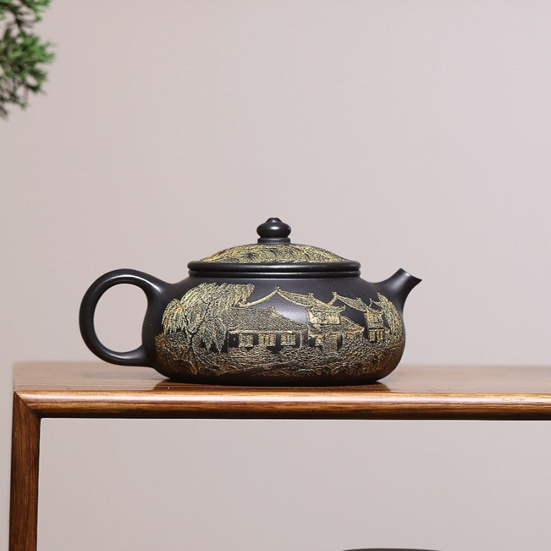 Tetera Yixing Zisha [Han Jiang] (Shi Huang - 220ml)