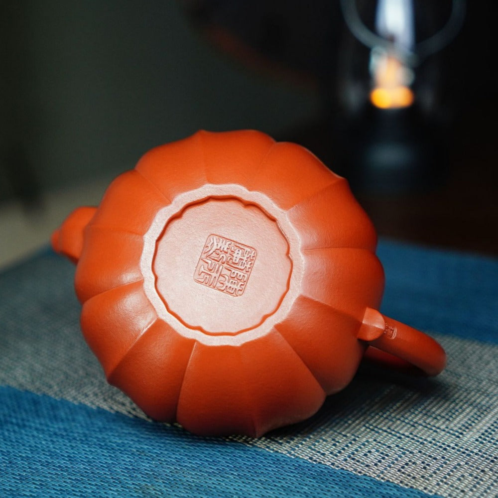 Tetera Yixing Zisha hecha a mano [Olla Jinzun] (Zhu Ni - 370 ml)