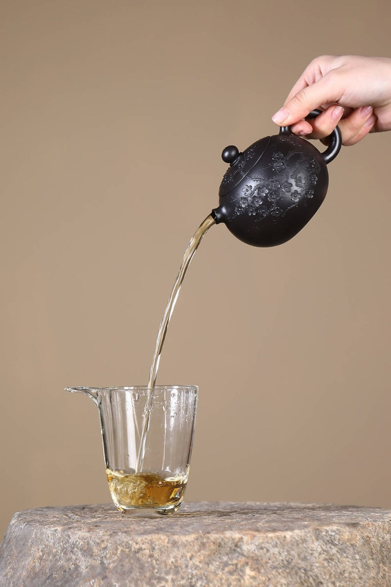 Yixing-Zisha-Teekanne [Xishi Pot] (Hei Ni - 270 ml)
